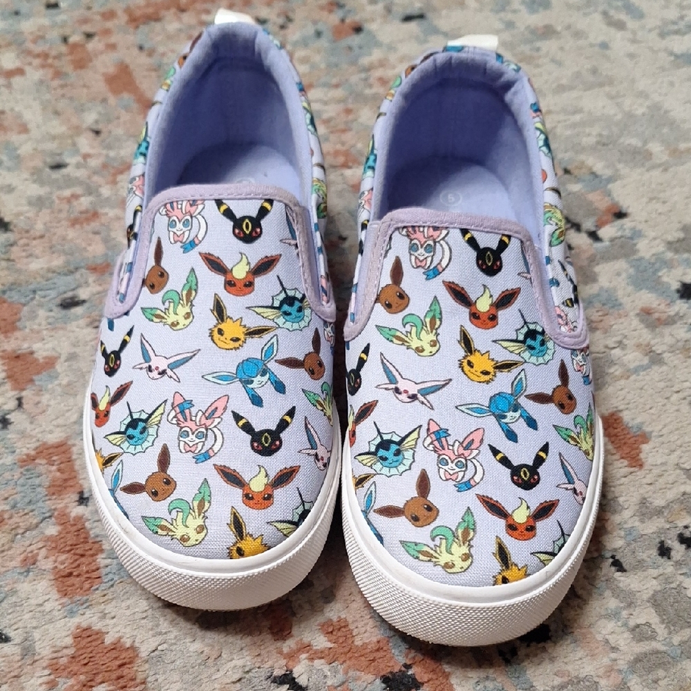 Pokemon Kids Sneakers with Colorful Character Design